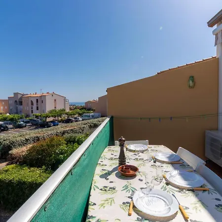 Apartament Fivento, Plage, Clim, Terrasse, Parking Prive Agde